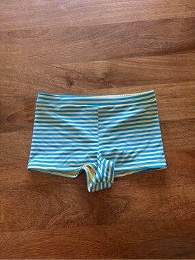 Dippin' Daisy's Farrah swim Briefs in pool party small